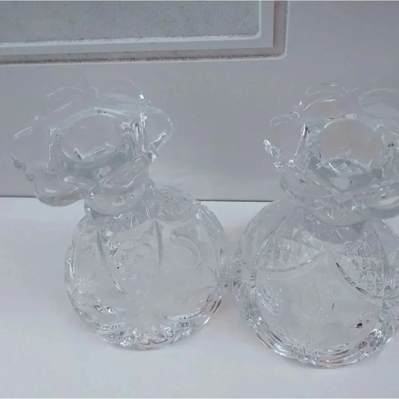 Crystal Candle Holders - Picture 2 of 8